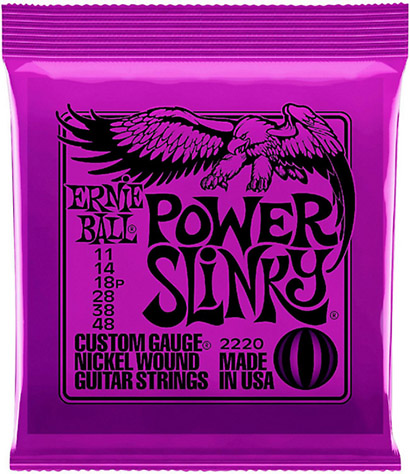 Ηλεκτρικής Κιθάρας Χορδές ERNIE BALL Power Slinky 0,11 2220 Σετ χορδές Ηλεκτρικής Κιθάρας
